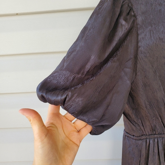 Line & Dot Valerie black midi dress - Picture 12 of 13